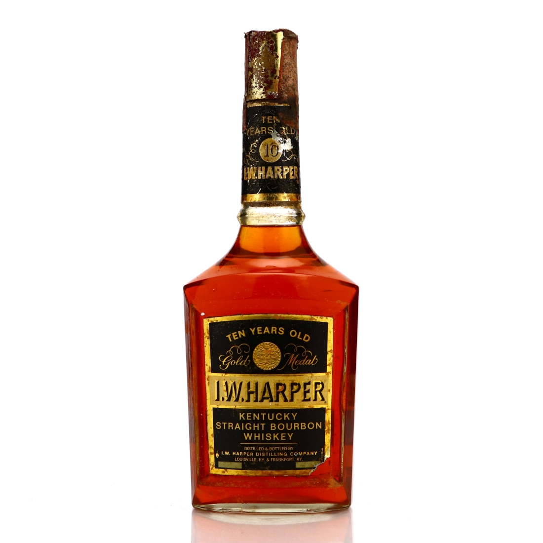I.W. Harper 10 Year Old Gold Medal Kentucky Straight Bourbon 1972