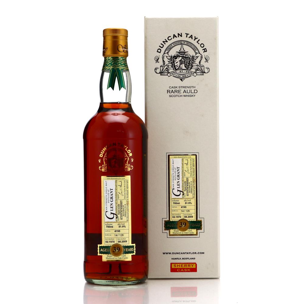 Glen Grant 1970 Duncan Taylor 39 Year Old Sherry Cask