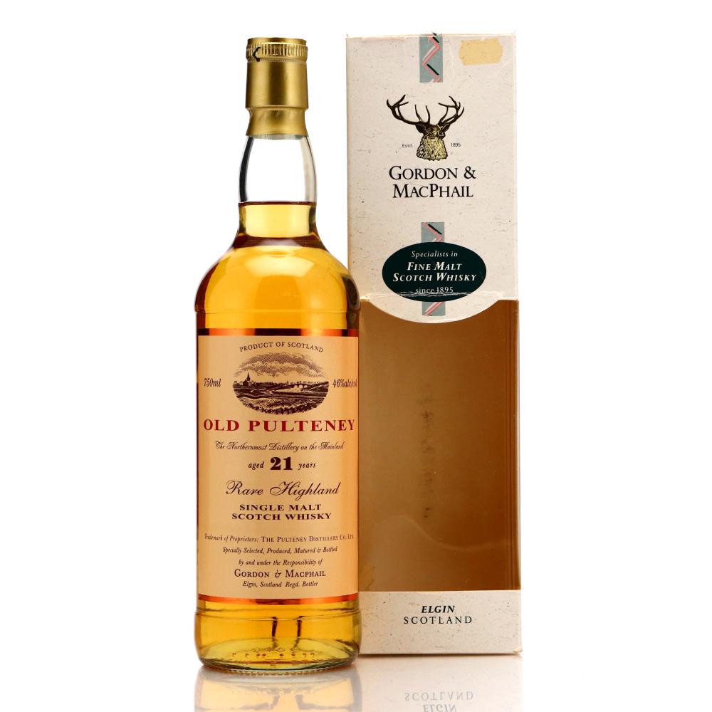 Old Pulteney 21 Year Old Gordon and MacPhail 75cl / US Import