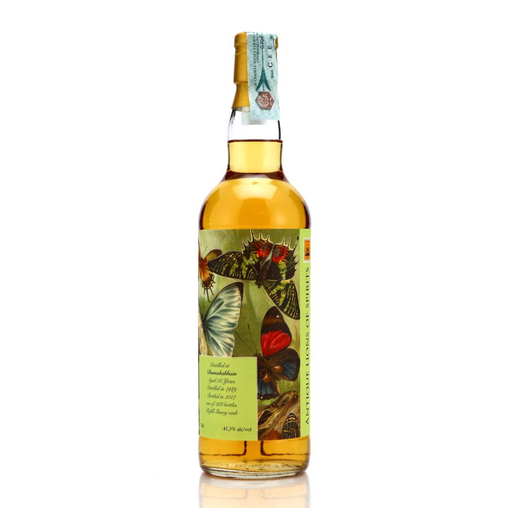 Bunnahabhain 1989 Antique Lions 28 Year Old / The Butterflies