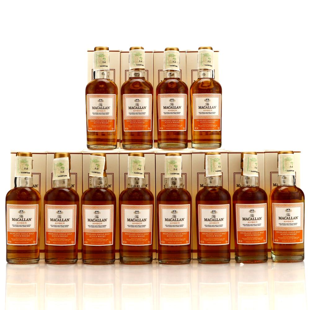 Macallan Amber Miniatures x 12
