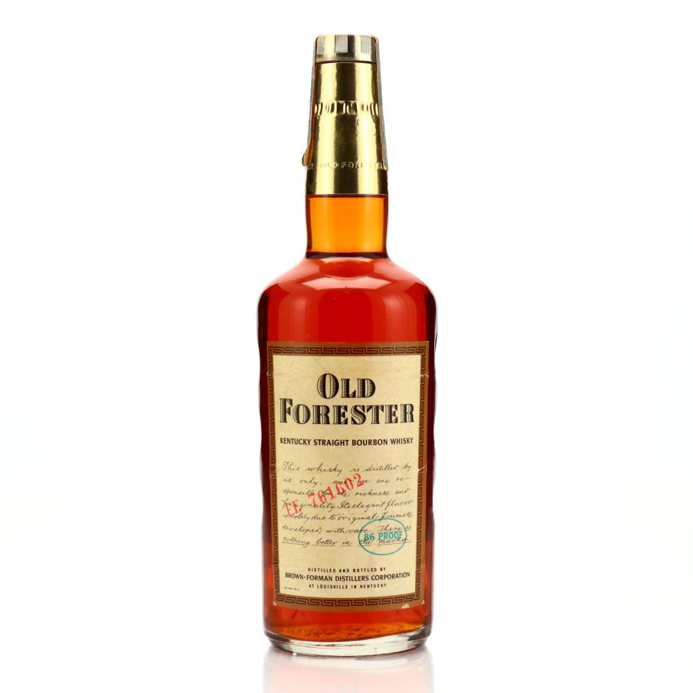 Old Forester Kentucky Straight Bourbon 1972