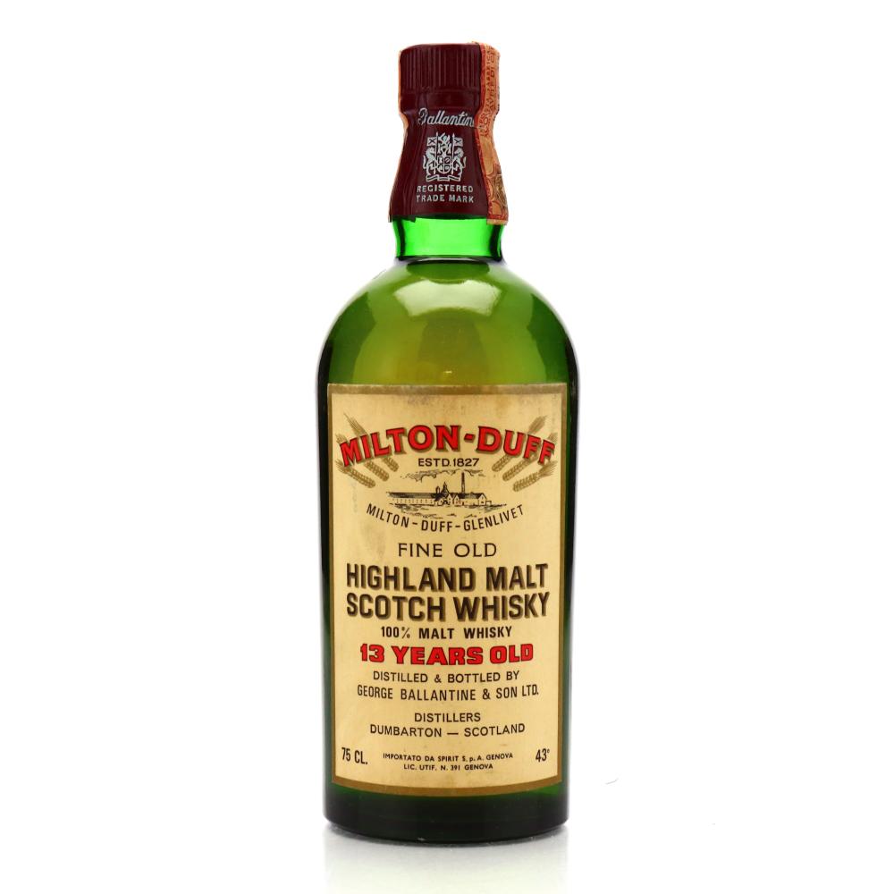 Milton-Duff 13 Year Old / George Ballantine - Spirits Import