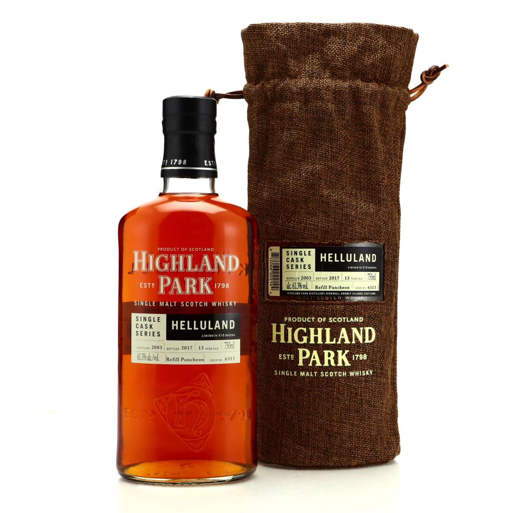Highland Park 2003 Single Cask 13 Year Old #6313 75cl / Helluland