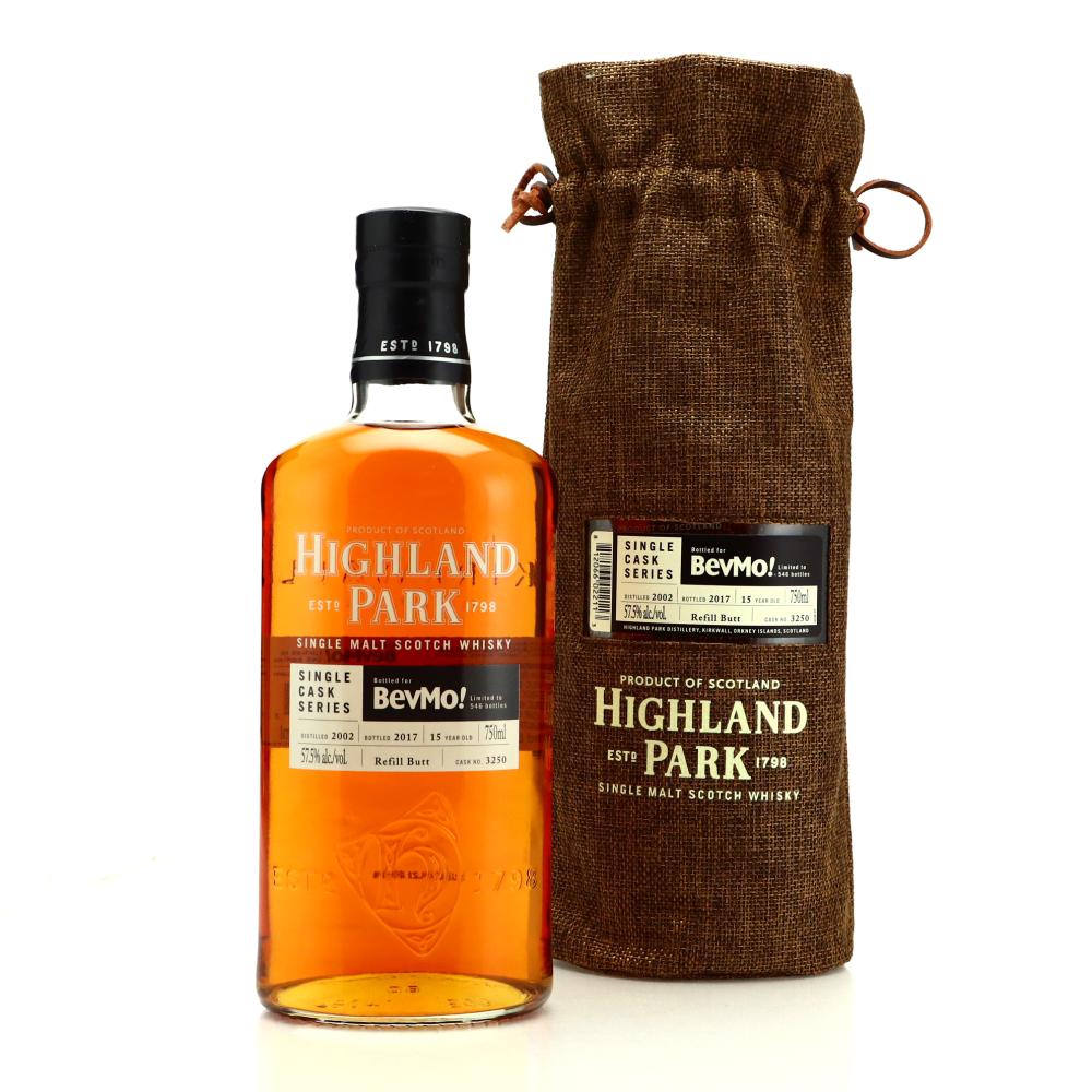 Highland Park 2002 Single Cask 15 Year Old #3250 75cl / BevMo