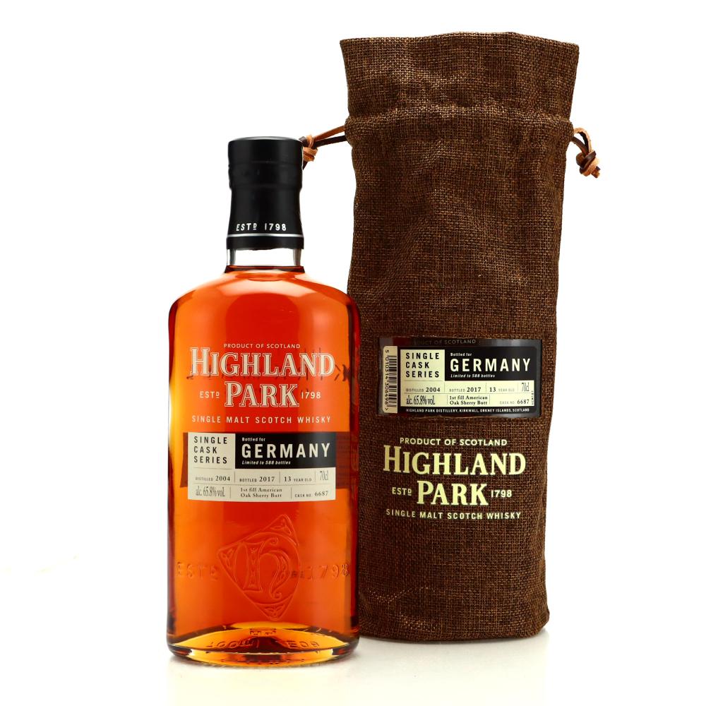Highland Park 2004 Single Cask 13 Year Old #6687 / Germany