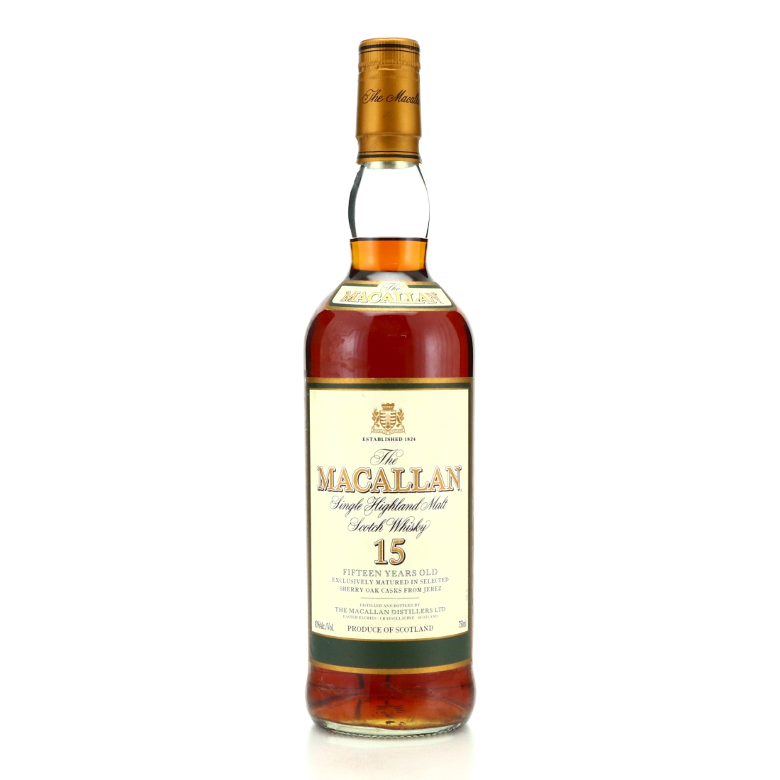 Macallan 15 Year Old 75cl / US Import