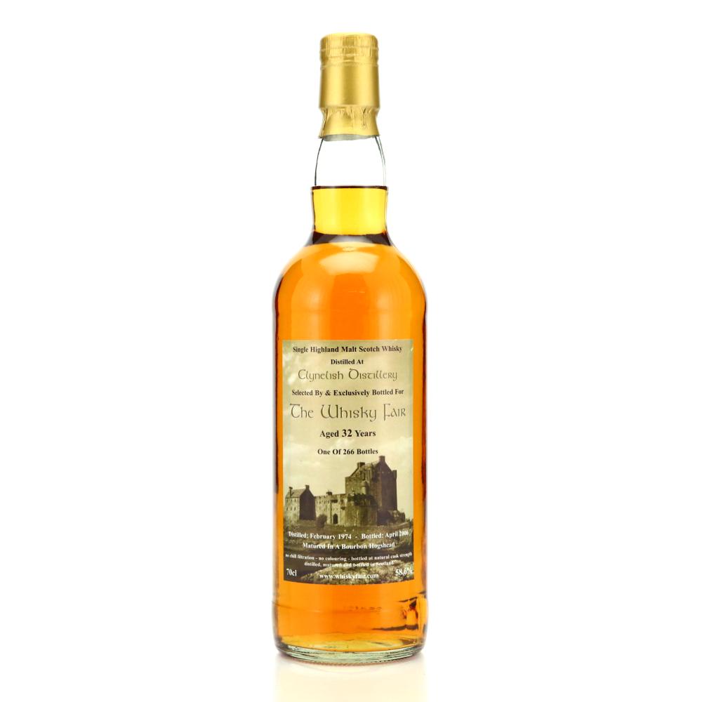 Clynelish 1974 The Whisky Fair 32 Year Old