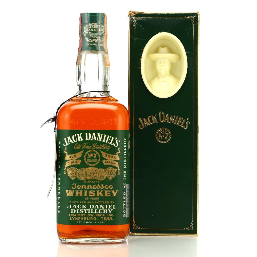 Jack Daniel's Old No.7 Brand Green Label 90 Proof 1974