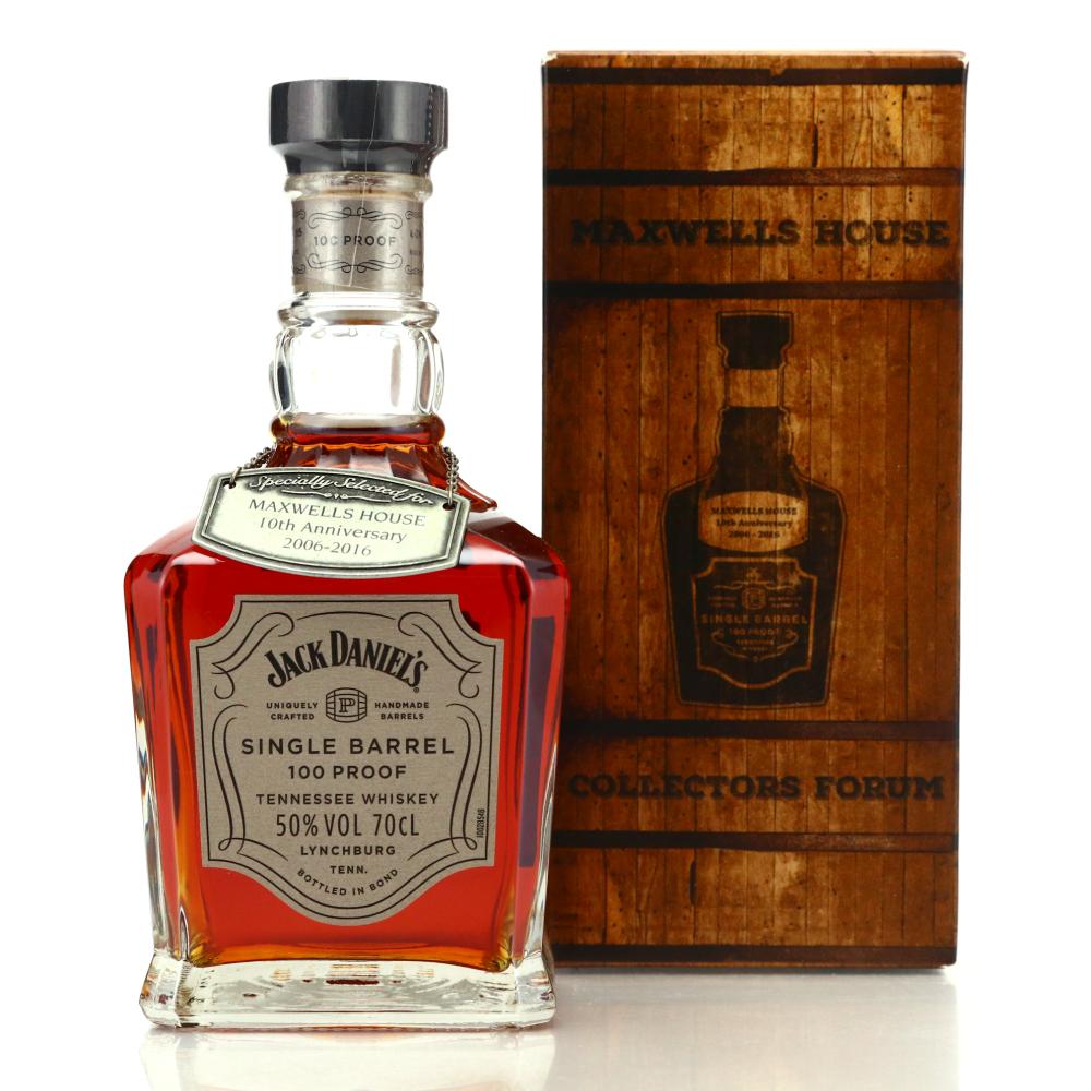 Jack Daniel's Single Barrel 100 Proof 2015 / Maxwells House