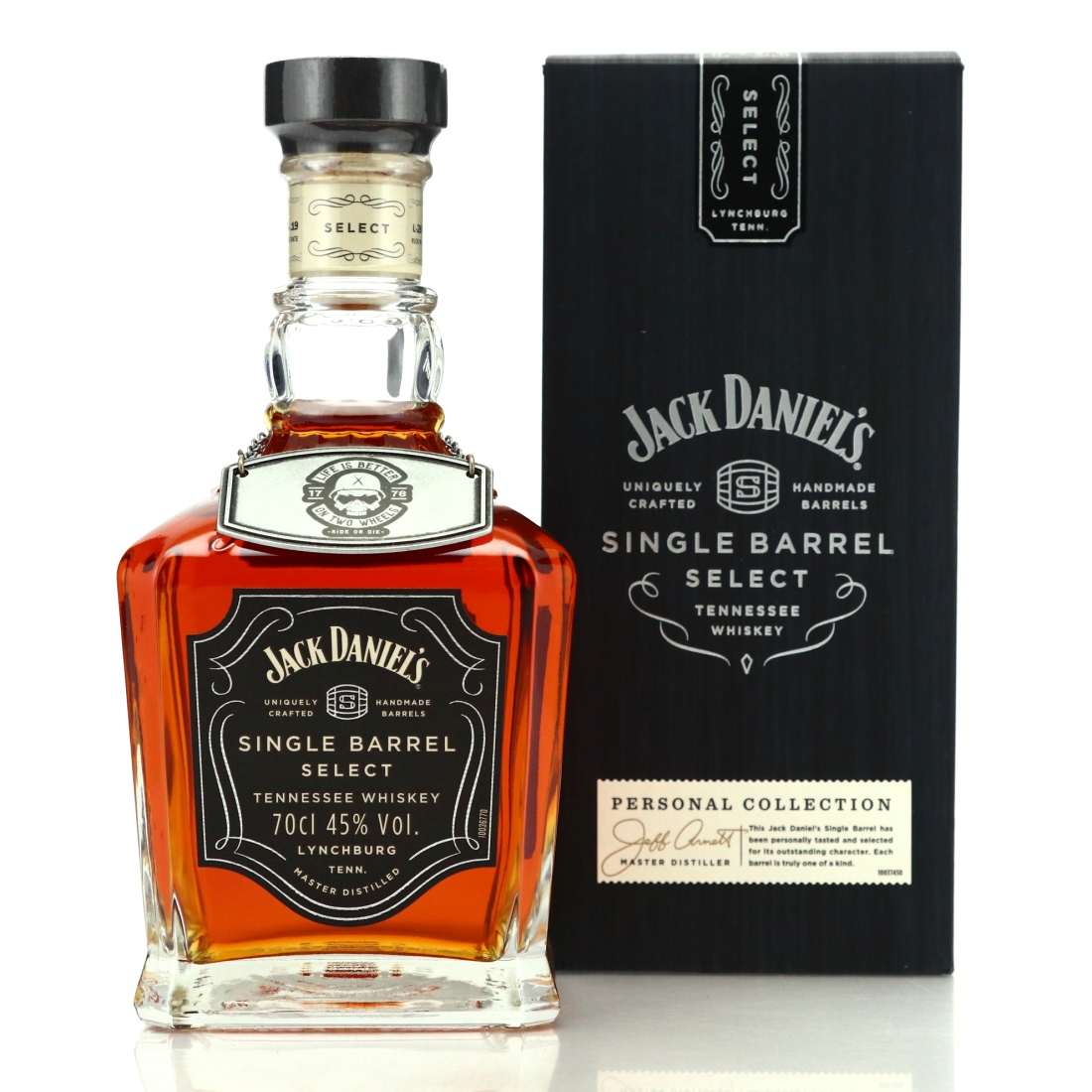 Jack Daniel's Single Barrel Select 70cl 2019 / Life is Better on Two Wheels