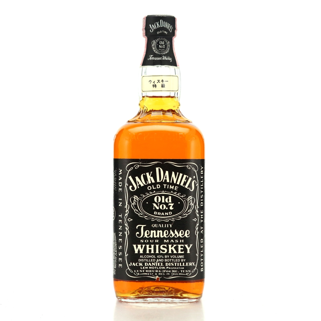 Jack Daniel's Old No.7 86 Proof 1988