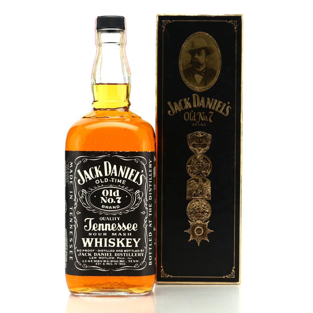 Jack Daniel's Old No.7 90 Proof 1 Litre 1984