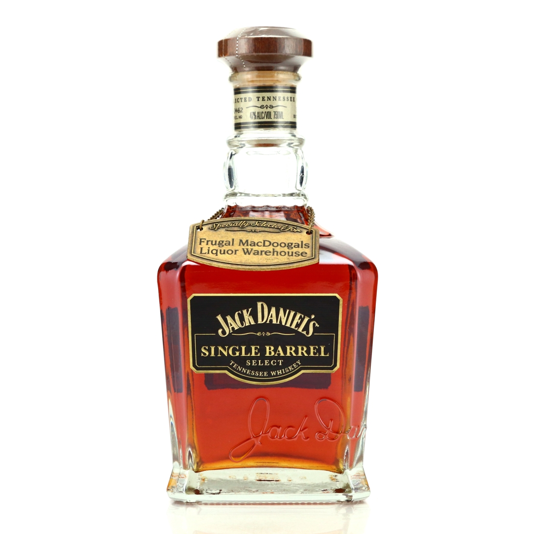 Jack Daniel's Single Barrel Select 2009 / Frugal MacDoogals 