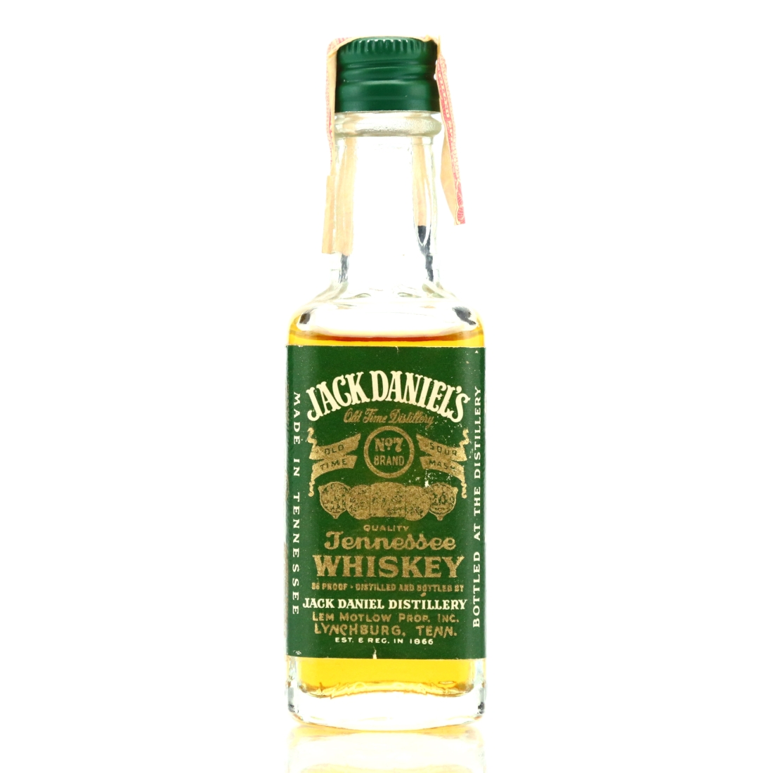 Jack Daniel's Old No.7 Green Label 86 Proof Miniature