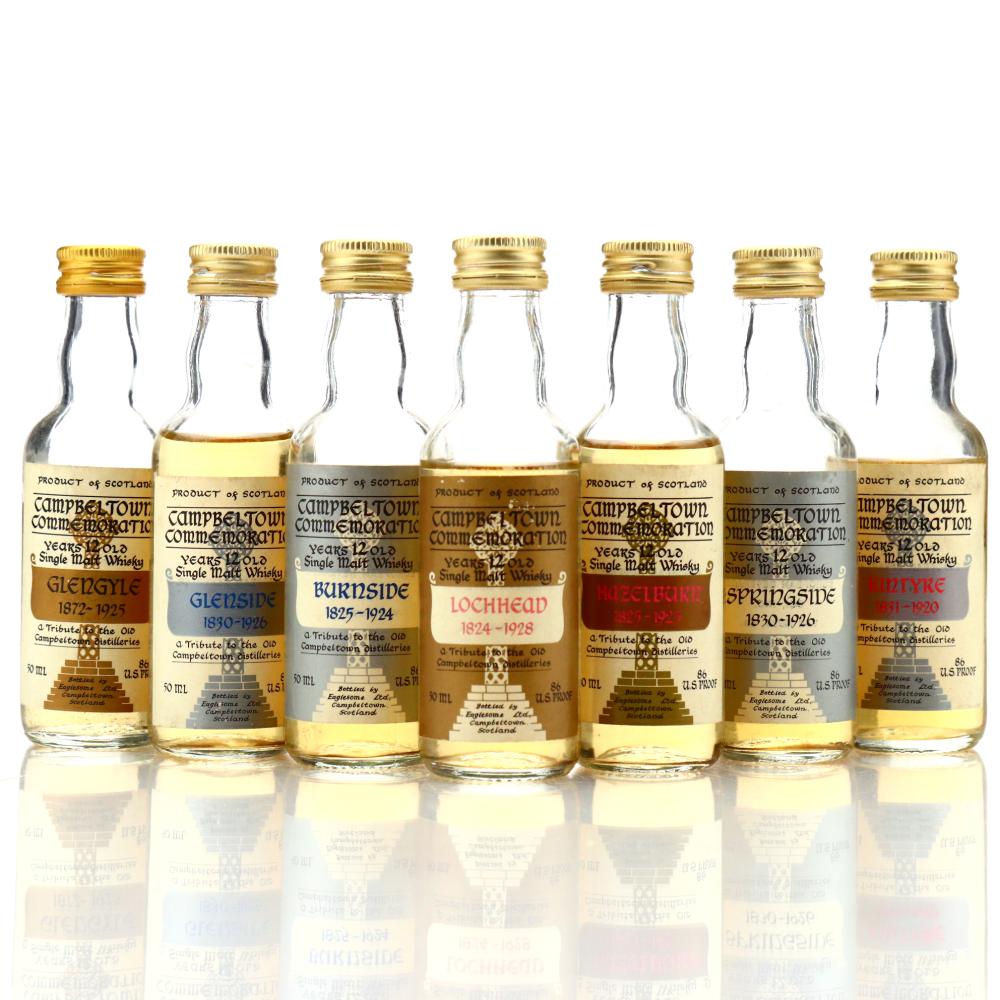 Campbeltown Commemoration Miniature x 7
