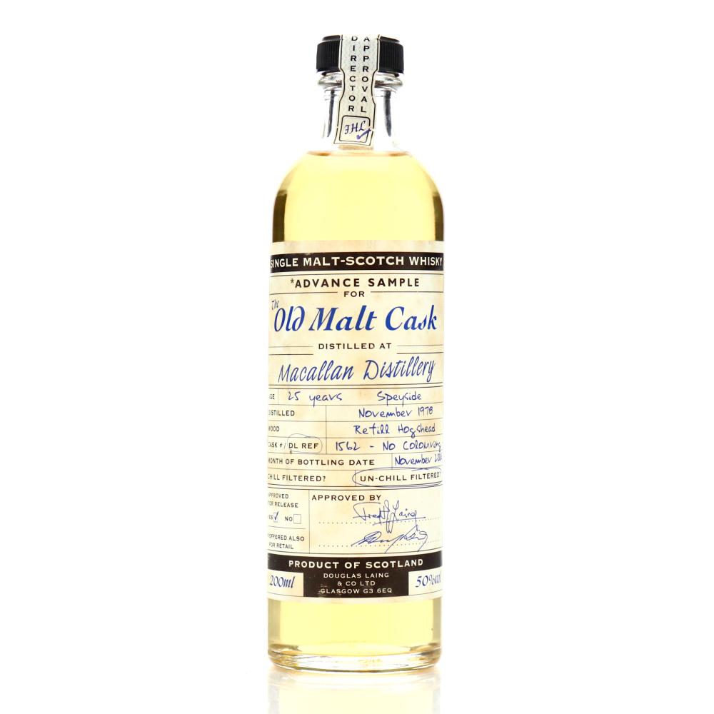 Macallan 1978 Douglas Laing 25 Year Old 20cl / Advance Sample
