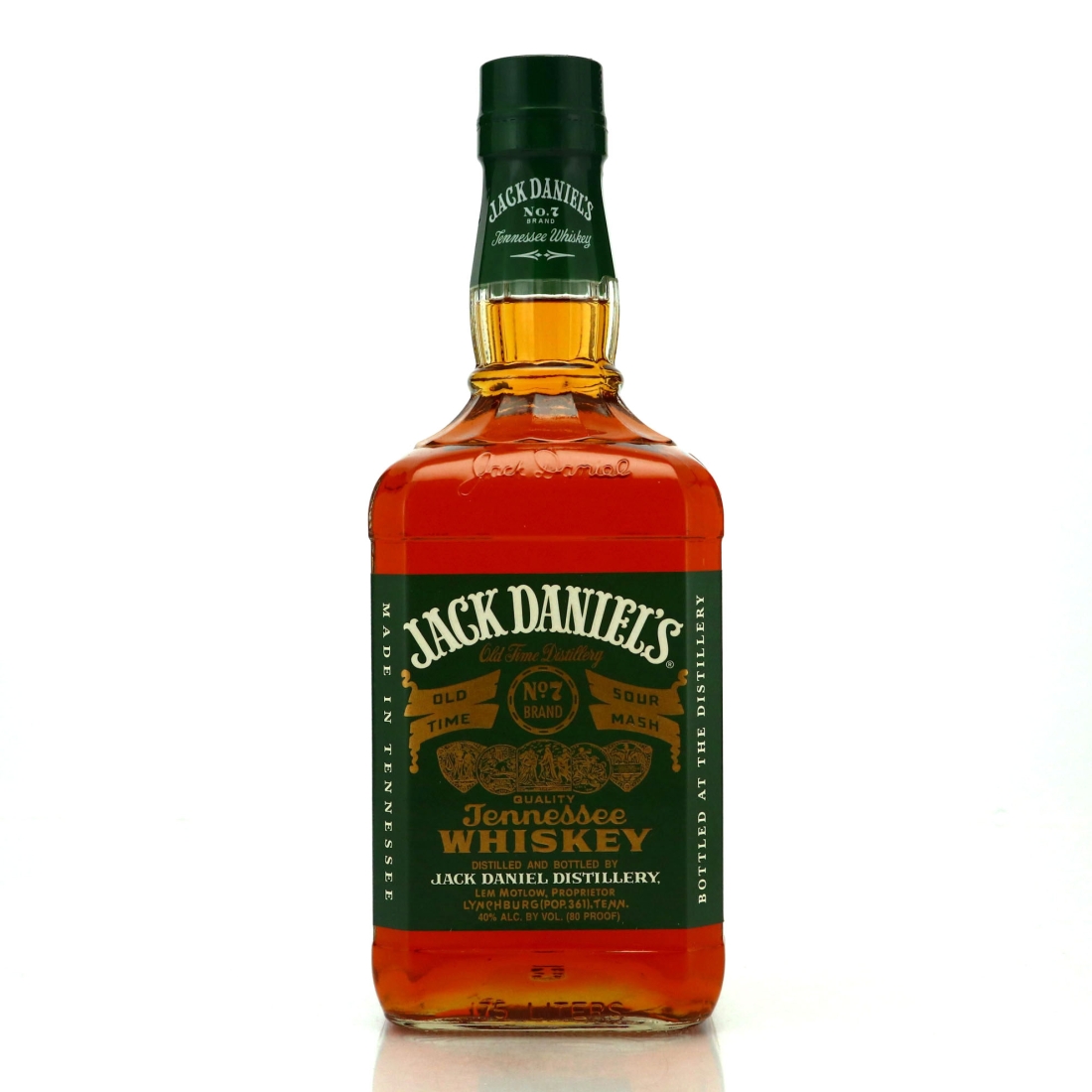 Jack Daniel's Old No.7 Green Label 80 Proof 1.75 Litre 2004