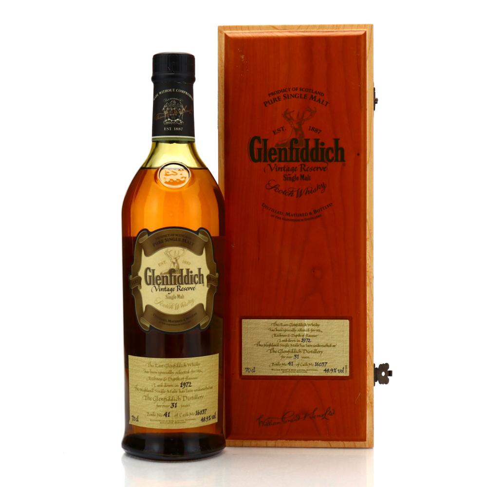 Glenfiddich 1972 Vintage Reserve 31 Year Old #16037