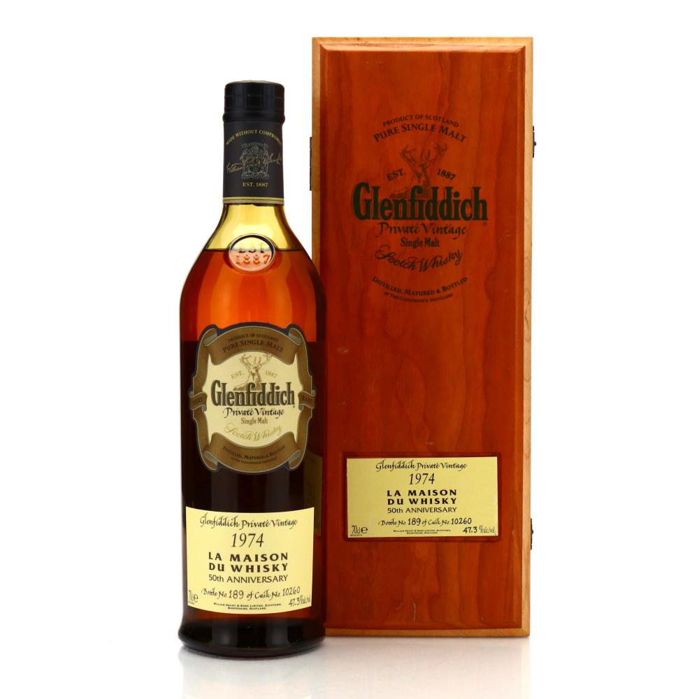 Glenfiddich 1974 Private Vintage #10260 / LMDW 50th Anniversary
