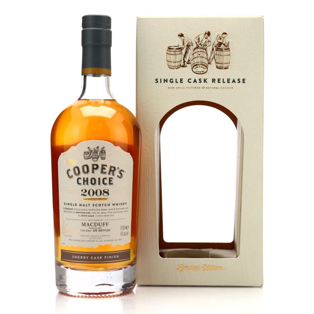 Macduff 2008 Cooper's Choice 7 Year Old Sherry Cask Finish