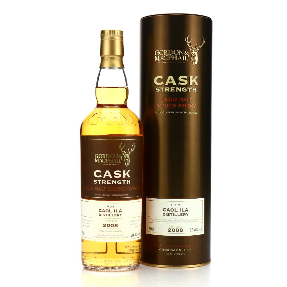 Caol Ila 2008 Gordon and MacPhail Cask Strength