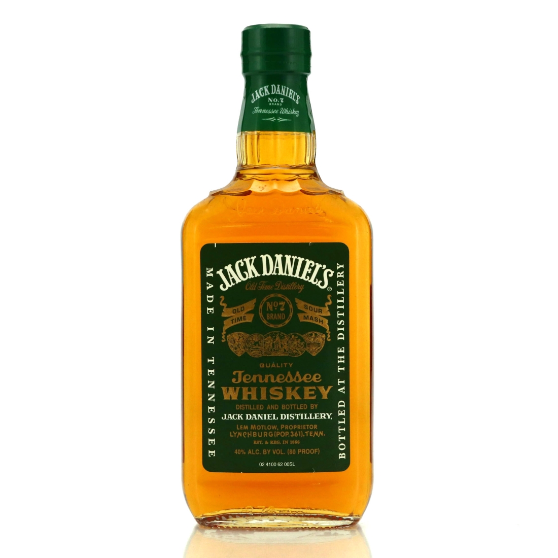 Jack Daniel's Old No.7 Green Label 80 Proof 37.5cl 2006