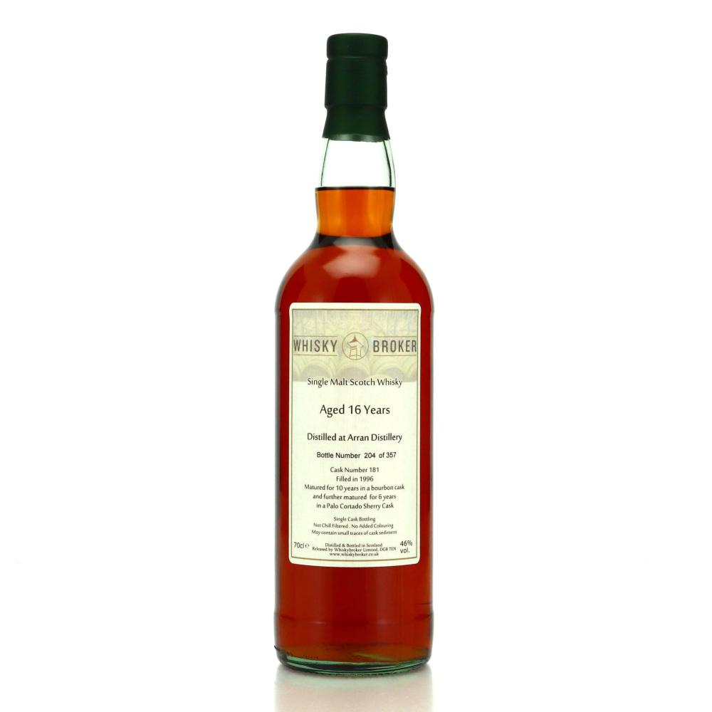 Arran 1996 Whisky Broker 16 Year Old