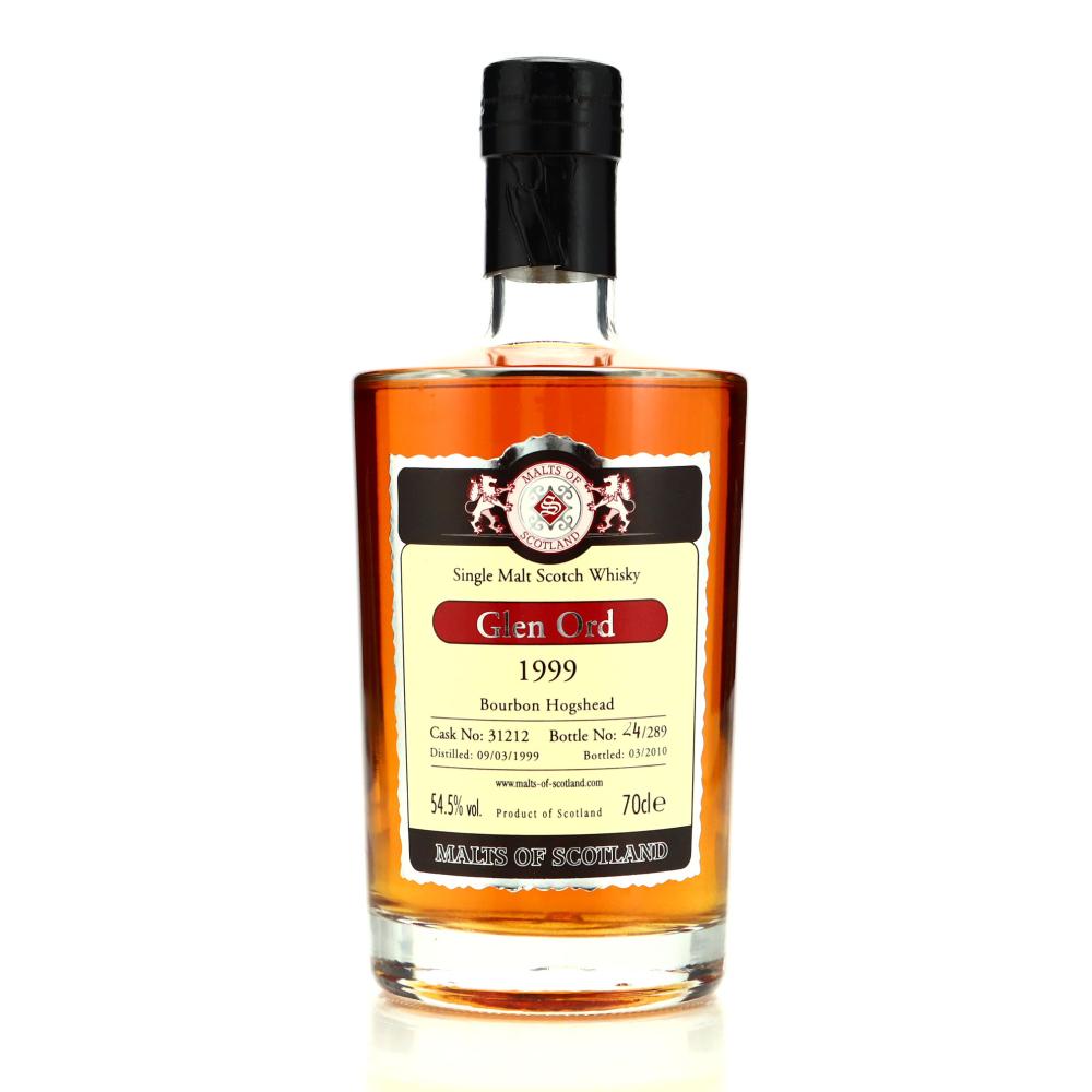 Glen Ord 1999 Malts of Scotland Bourbon Hogshead