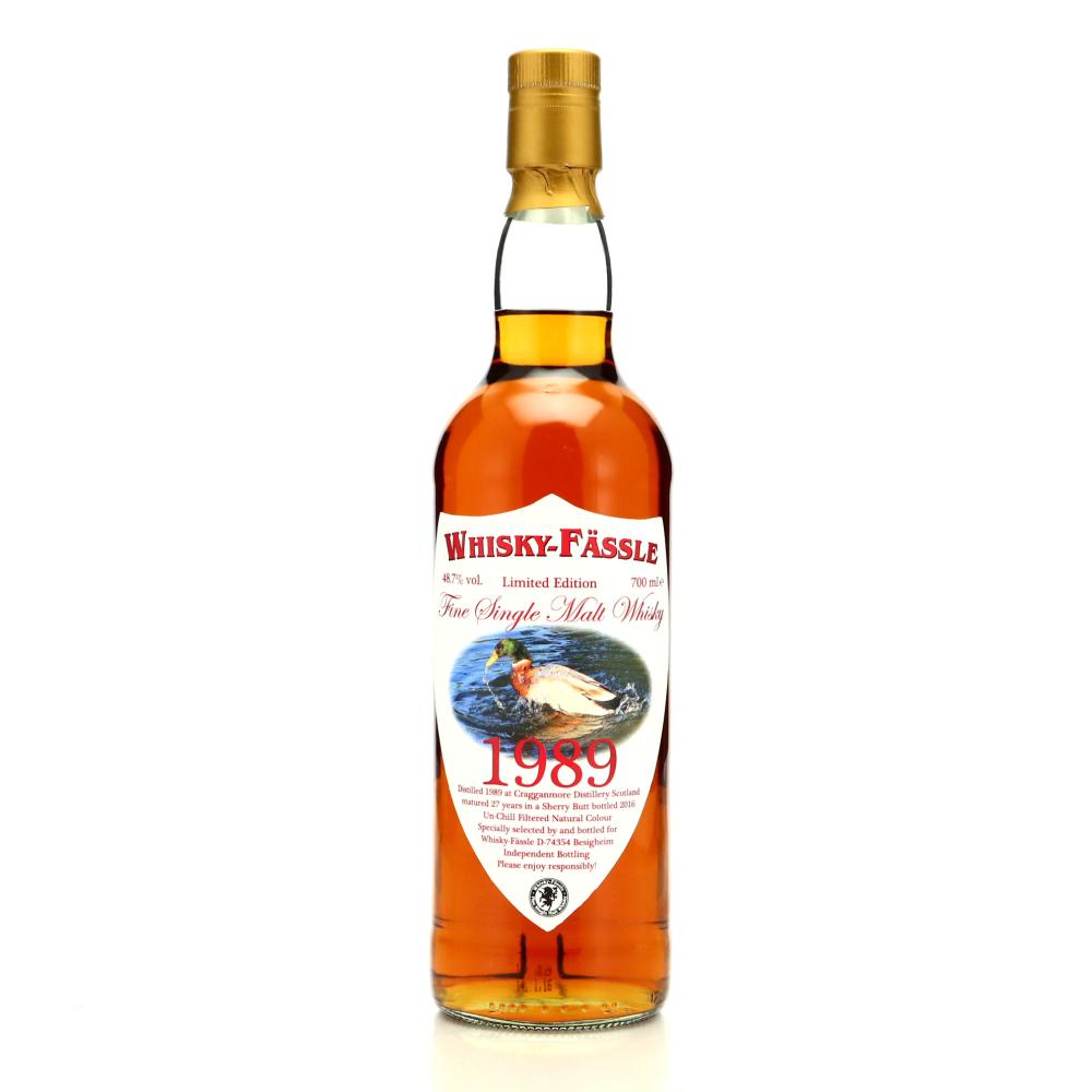 Cragganmore 1989 Whisky-Faessle 27 Year Old