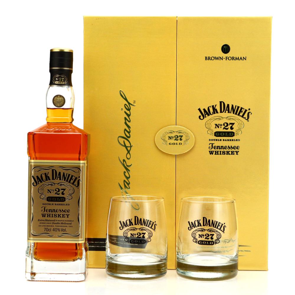 Jack Daniel's No.27 Gold Double Barreled / Gift Set