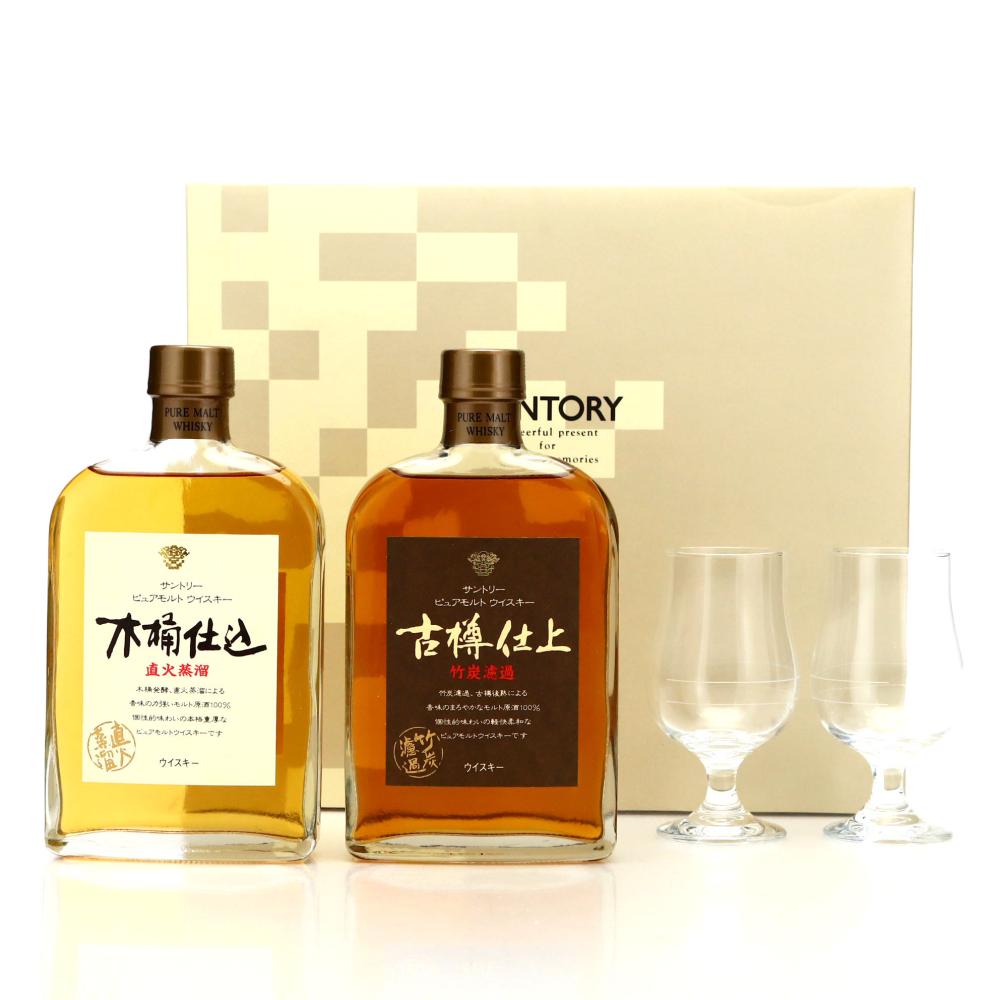 Suntory Pure Malt Gift Pack / 2 x 30cl
