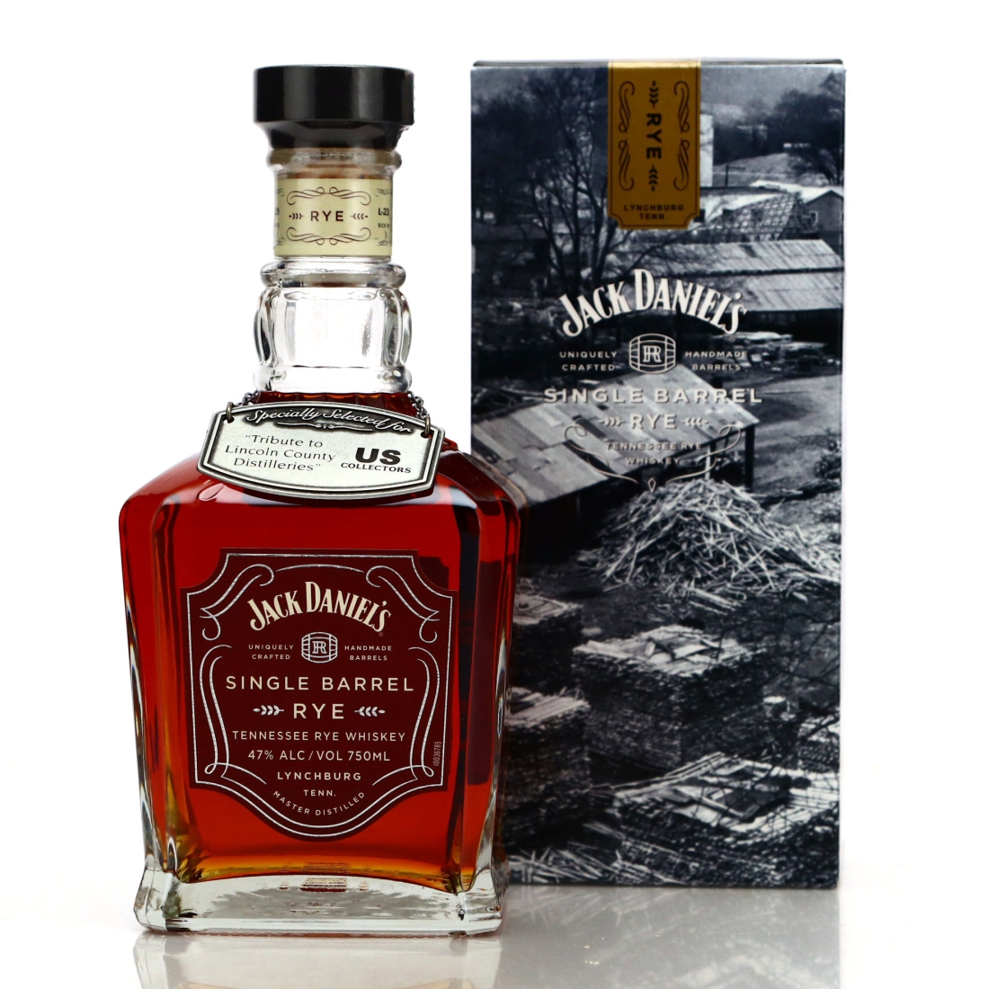 Jack Daniel's Single Barrel Rye 2019 / Tribute to Lincoln County Distilleries