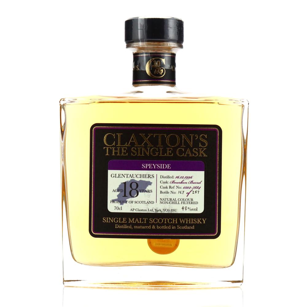 Glentauchers 1996 Claxton's 18 Year Old