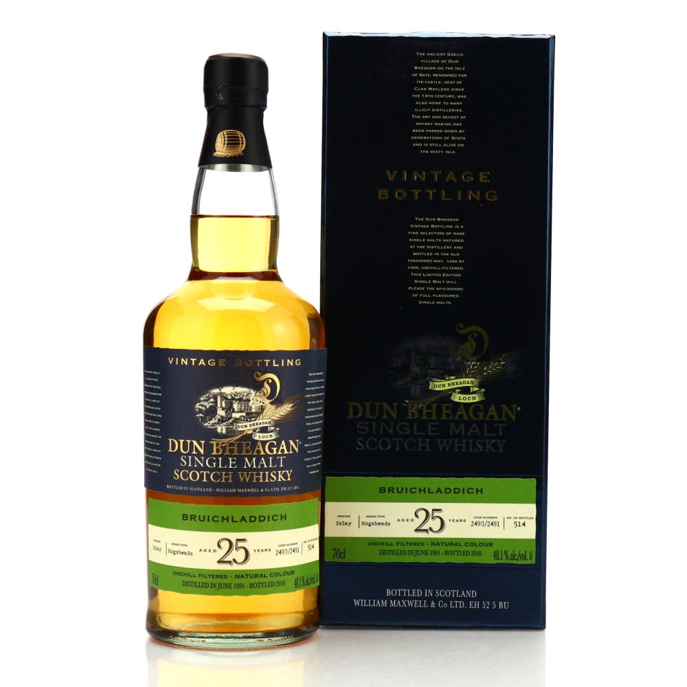 Bruichladdich 1991 Dun Bheagan 25 Year Old