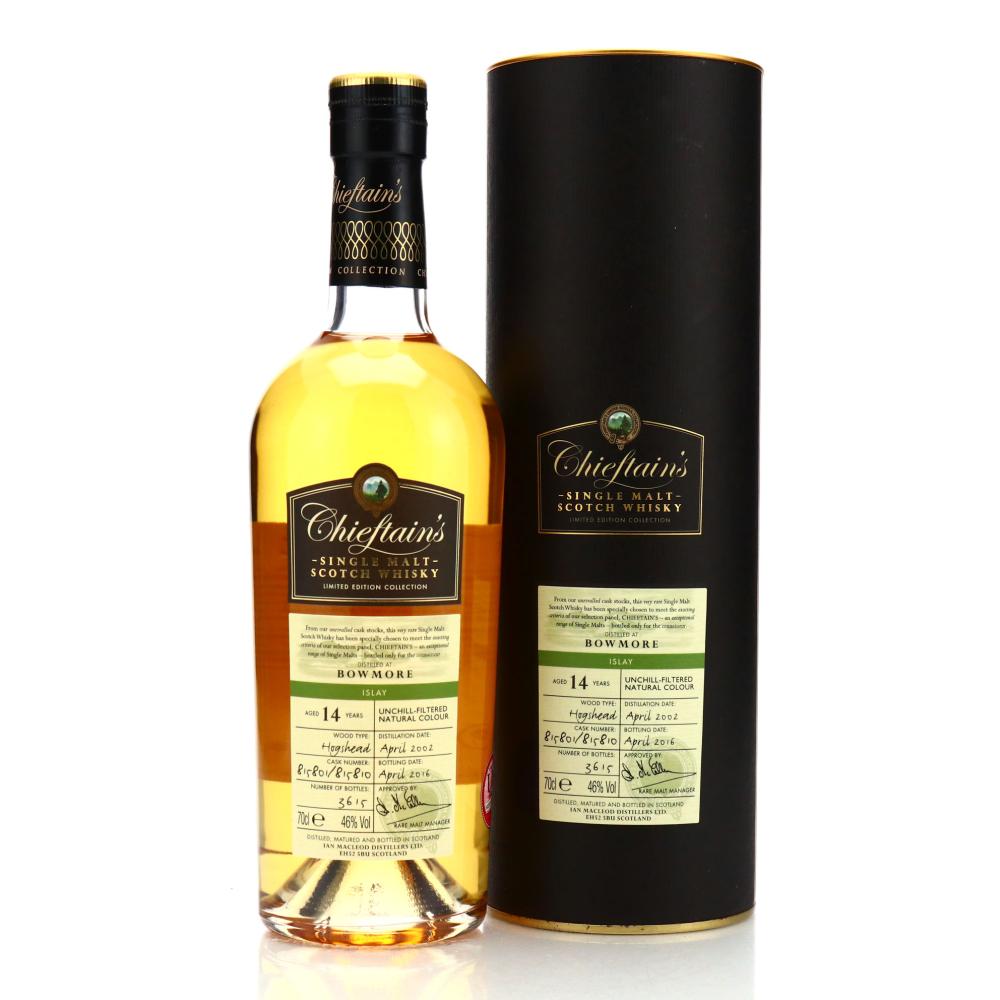 Bowmore 2002 Chieftain's 14 Year Old