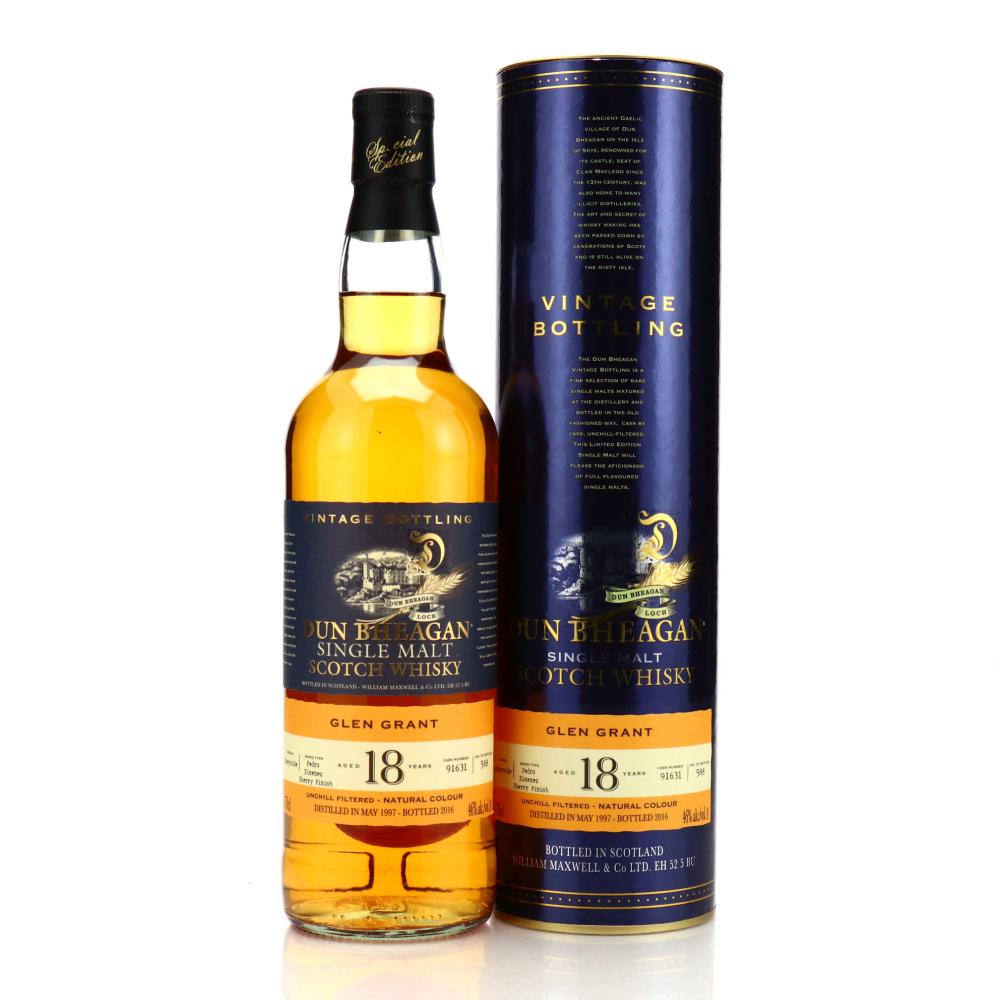 Glen Grant 1997 Dun Bheagan 18 Year Old