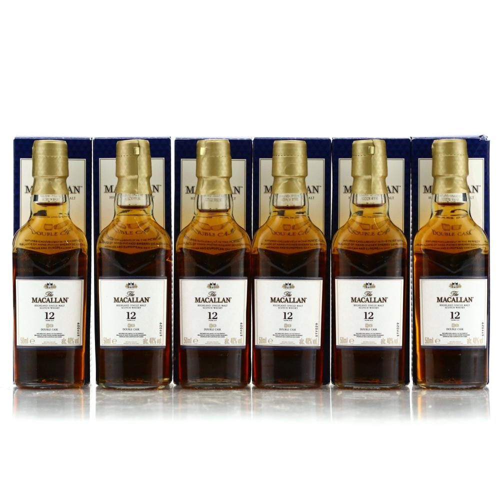 Macallan 12 Year Old Double Cask Miniature x 6