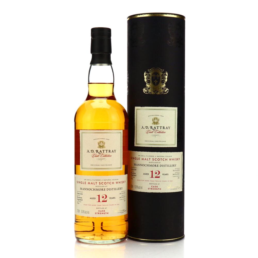 Mannochmore 2008 A.D. Rattray 12 Year Old