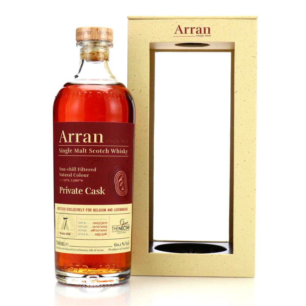 Arran 2013 Single Sherry Cask 7 Year Old #3071 / The Nectar 15th Anniversary