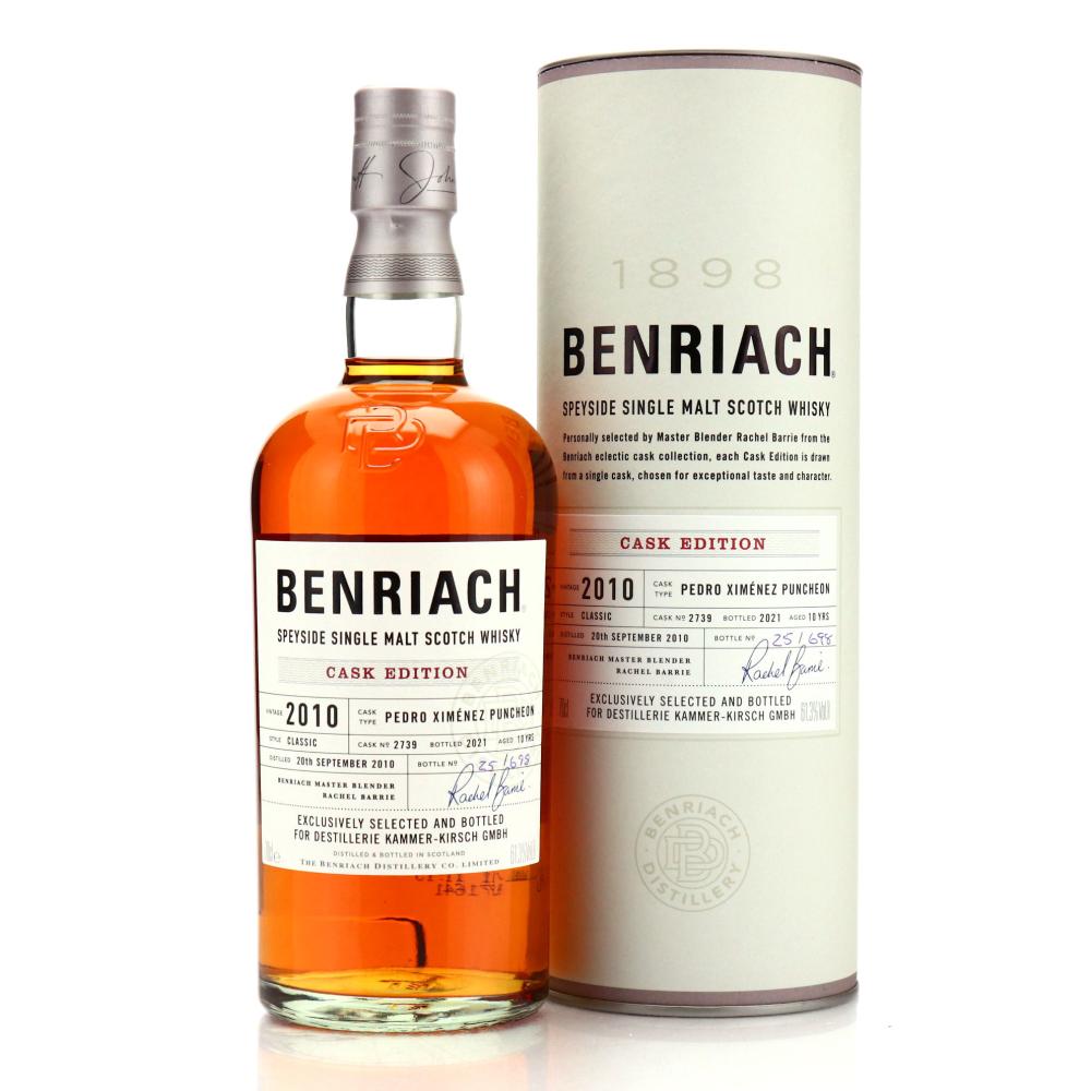Benriach 2010 Single PX Cask 10 Year Old #2739 / Kammer-Kirsch