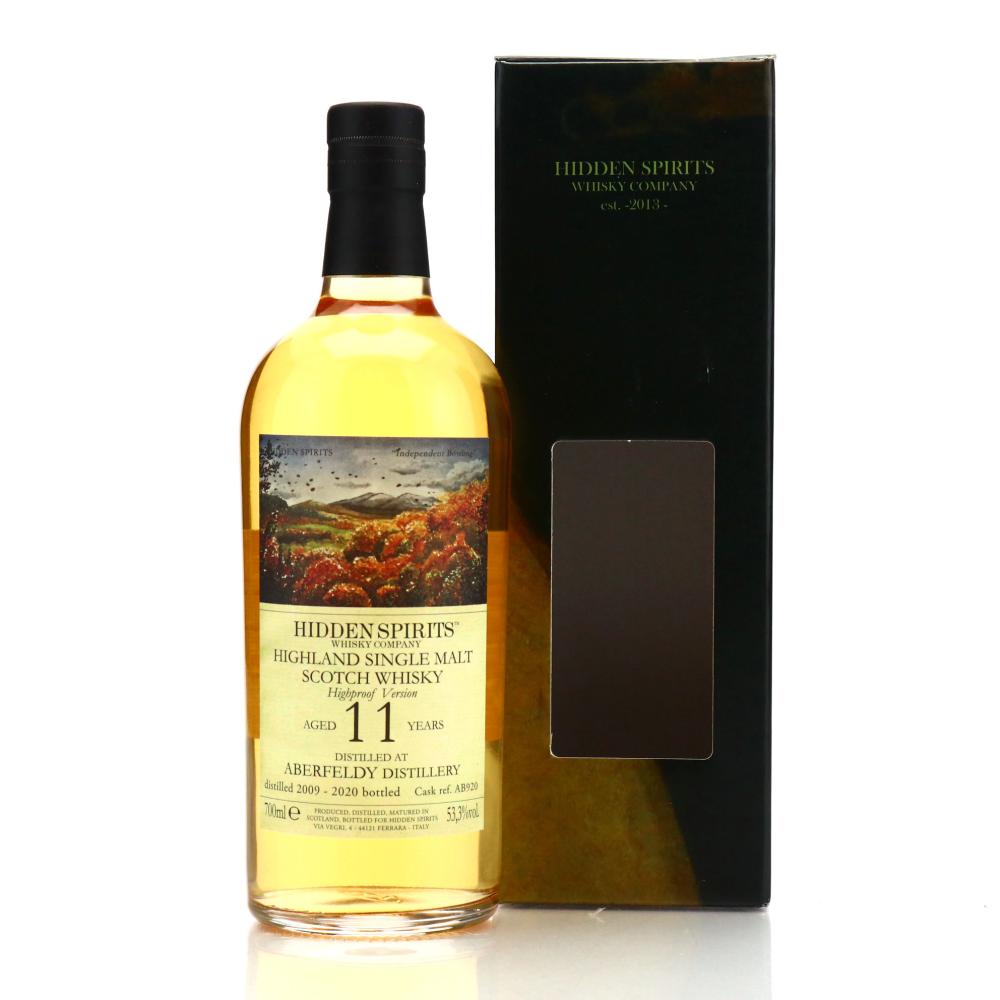 Aberfeldy 2009 Hidden Spirits 11 Year Old