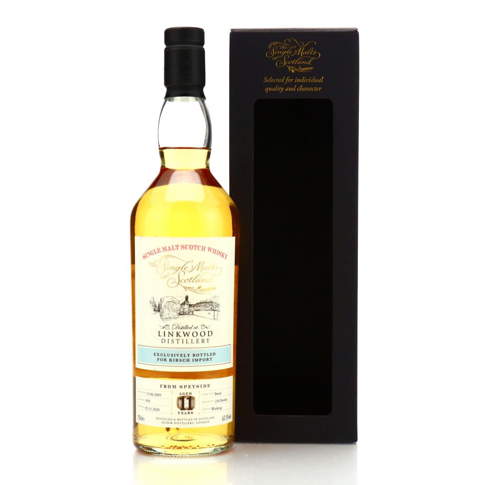 Linkwood 2009 Single Malts of Scotland 11 Year Old / Kirsch Import