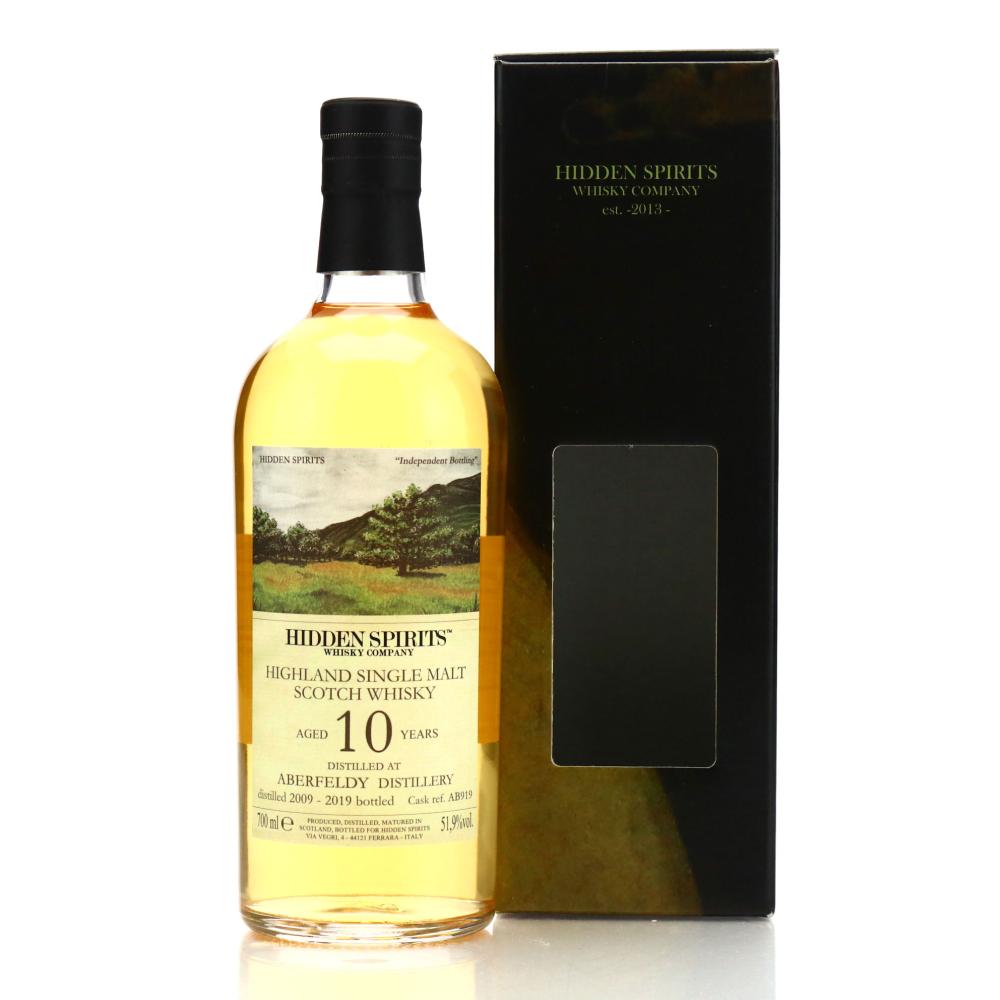 Aberfeldy 2009 Hidden Spirits 10 Year Old