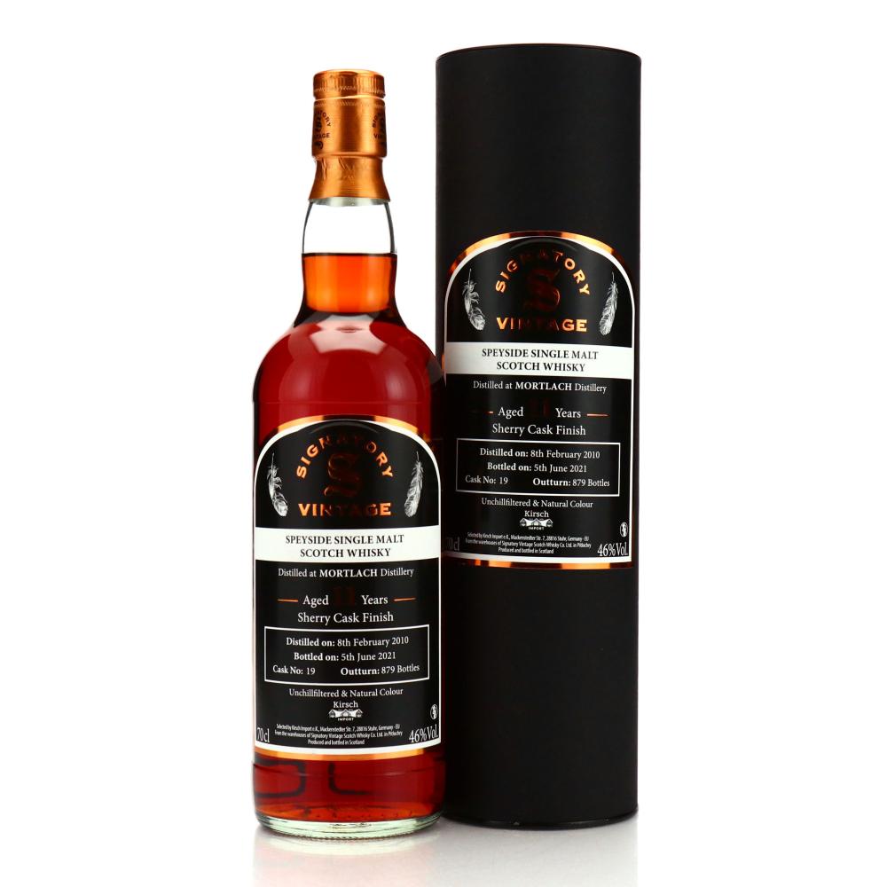 Mortlach 2010 Signatory Vintage 11 Year Old