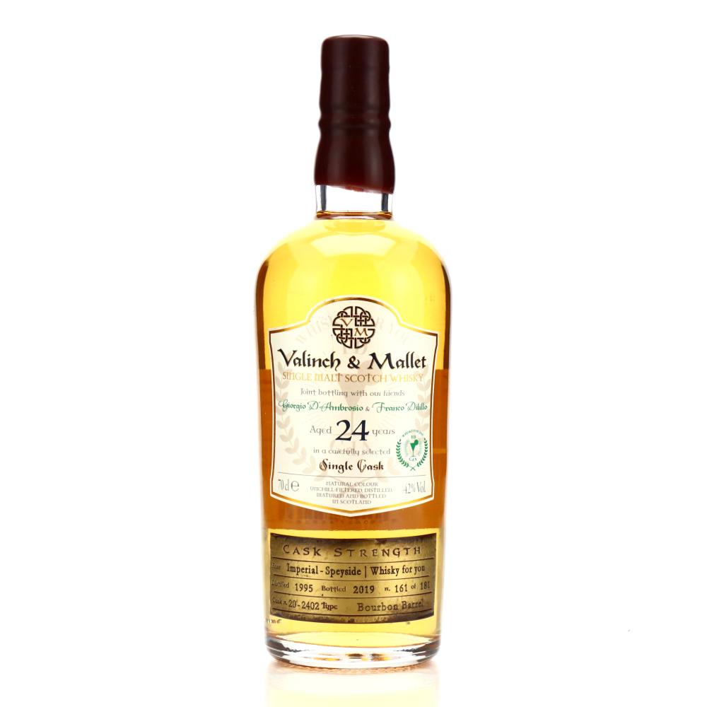 Imperial 1995 Valinch and Mallet 24 Year Old / Whisky For You