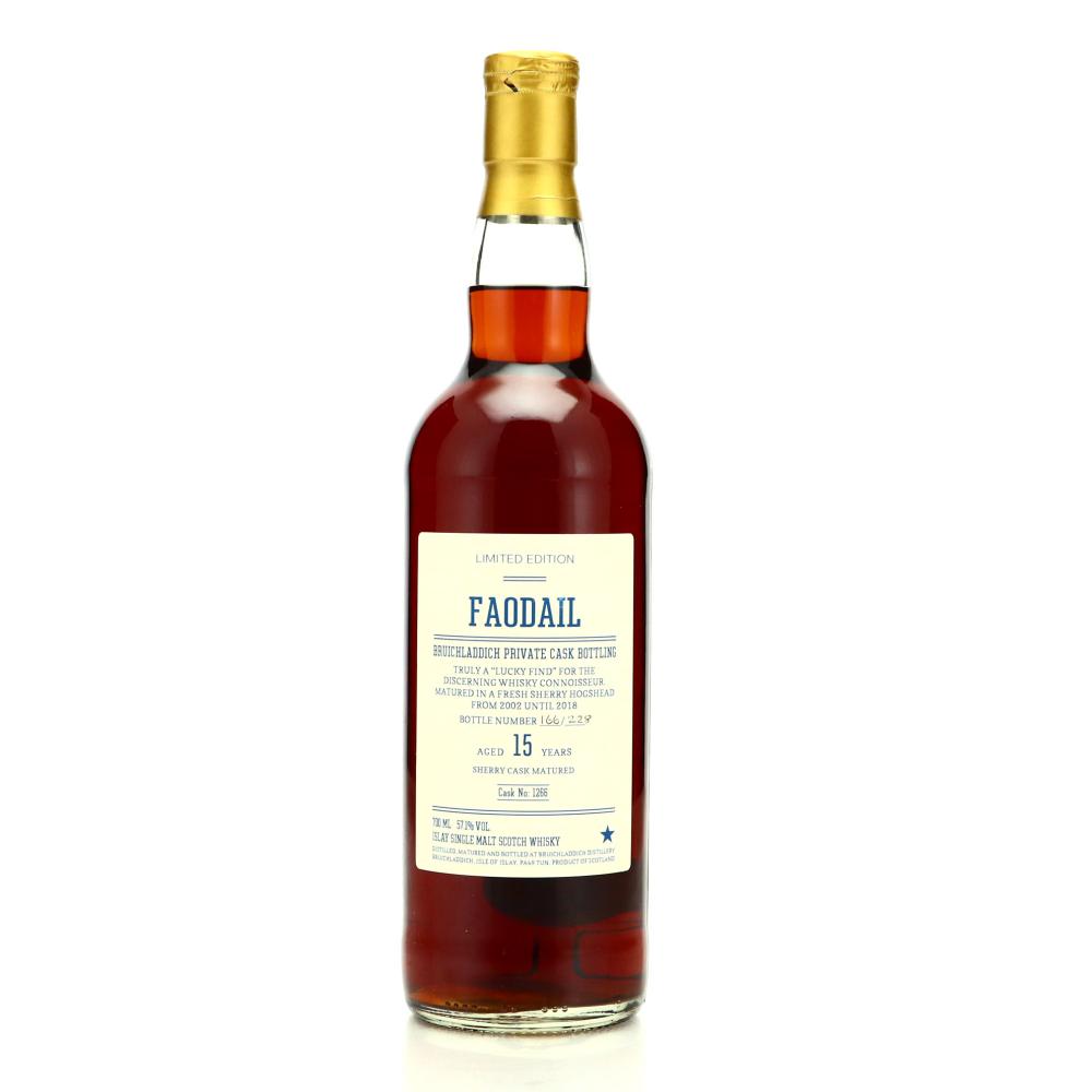Bruichladdich 2002 Private Sherry Cask 15 Year Old #1266 / Faodail