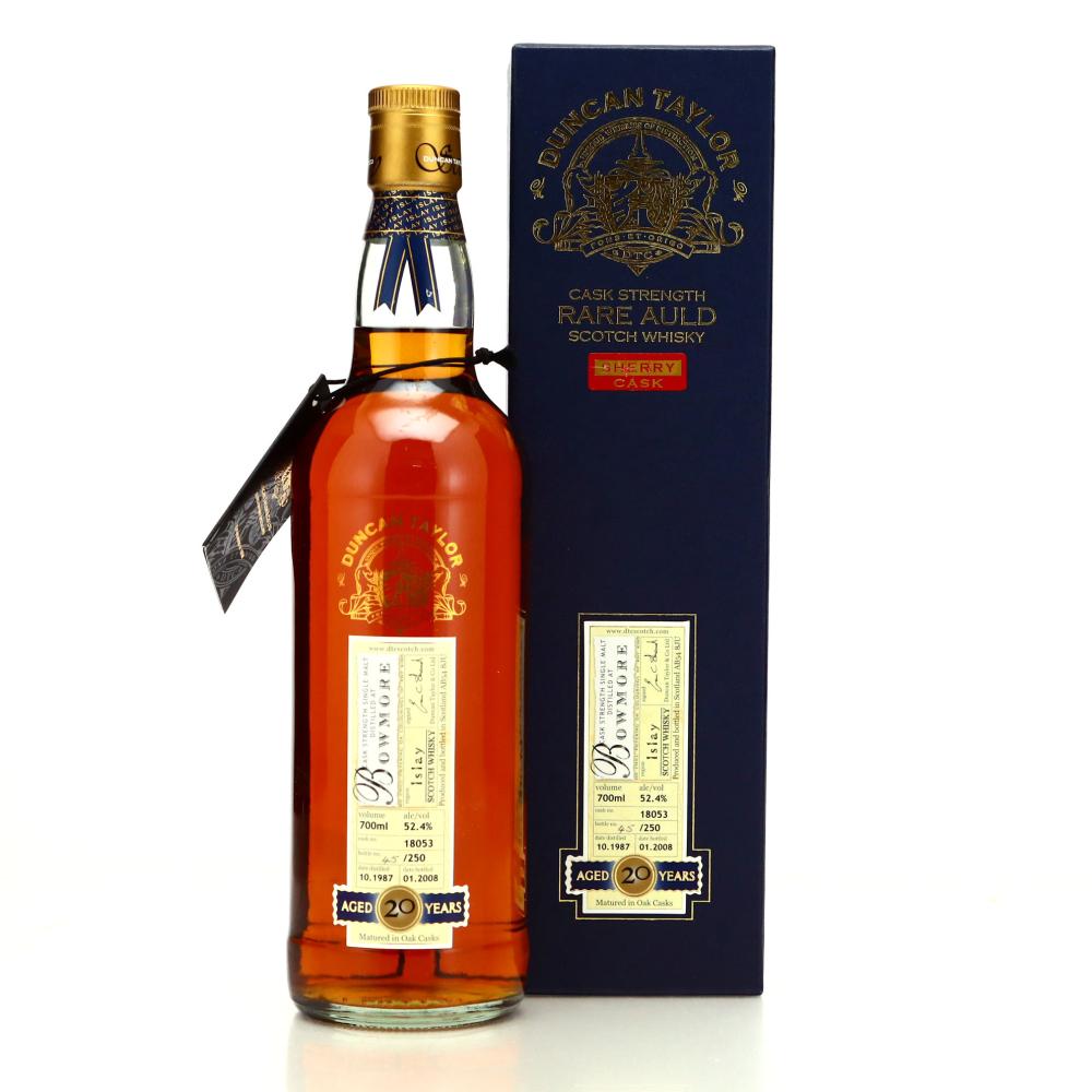 Bowmore 1987 Duncan Taylor 20 Year Old Sherry Cask
