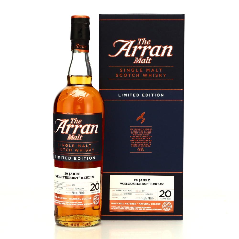 Arran 1998 Private Cask 20 Year Old #897 / 20 Jahre WhiskyHerbst Berling