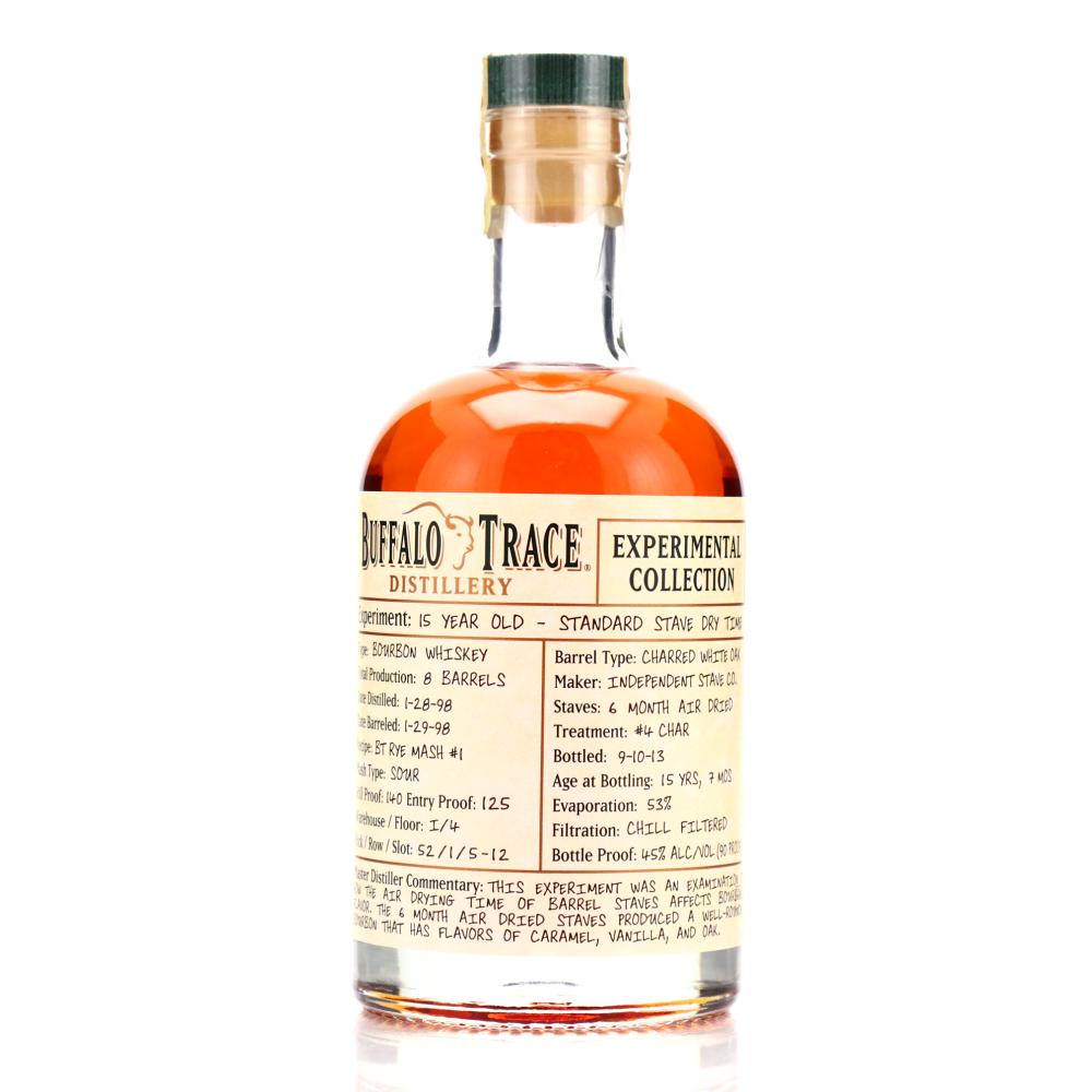 Buffalo Trace 1998 Experimental Collection 15 Year Old 37.5cl / Standard Stave Dry Time